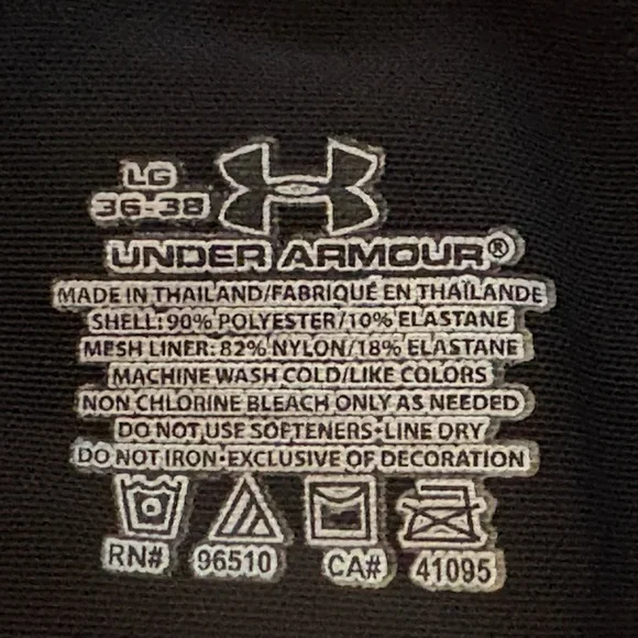 🖤Under Armour • women’s black sports bra • L (36-38) • GUC - Picture 3 of 3